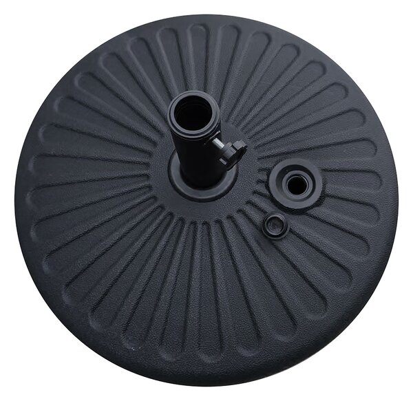 Podstavec pod slnečník Houseland Bixi 56 cm čierny