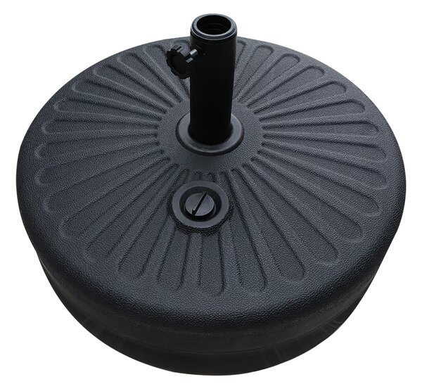 Podstavec pod slnečník Houseland Bixi 56 cm čierny