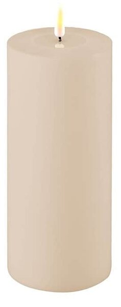 Vonkajšia LED sviečka Light Grey 20 cm