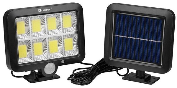 Tracer LED solárne svetlo JUPITER s detektorom pohybu