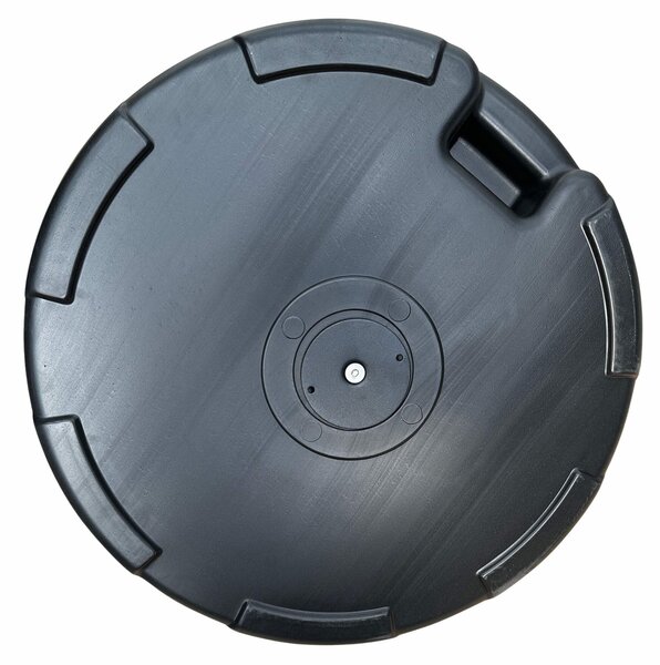 Ak furniture Podstavec pod slnečník UB51 čierny