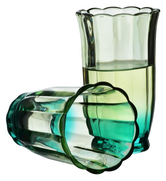 Affekdesign Pohár VINI 450 ml zelená/modrá