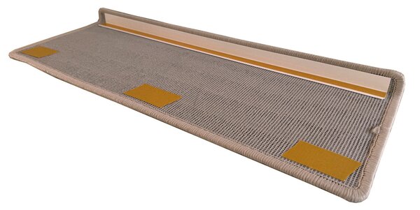 Vopi Nášľapy na schody Laguna béžová obdĺžnik, samolepiaci - 24x65 obdĺžnik (rozmer vrátane ohybu)