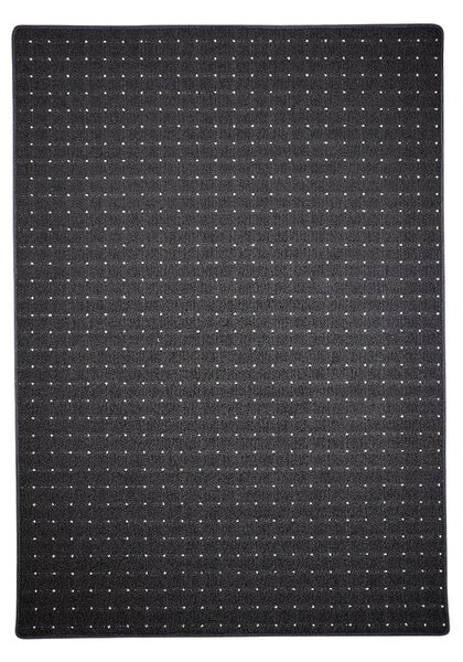 Condor Carpets , Kusový koberec Udinese antracit, 57x120, šedá, chodba / predsieň