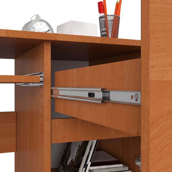 Ak furniture Písací stôl PIKSEL 90 cm jelša pravý