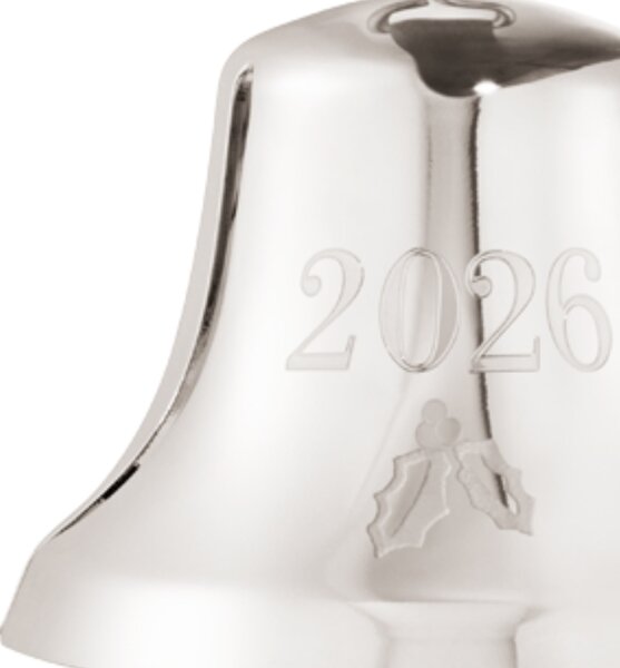 Vianočná ozdoba Bell Palladium 2026 – zberateľská edícia