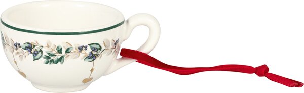 Porcelánová vianočná ozdoba Joanni White – set 4 ks