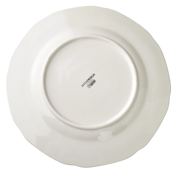 Affekdesign Porcelánový tanier ROSALIE 26,8 cm krémový
