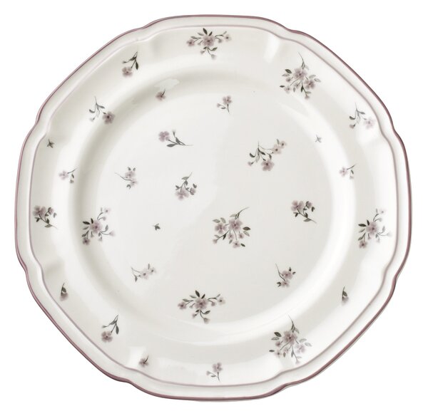 Affekdesign Porcelánový tanier ROSALIE 26,8 cm krémový