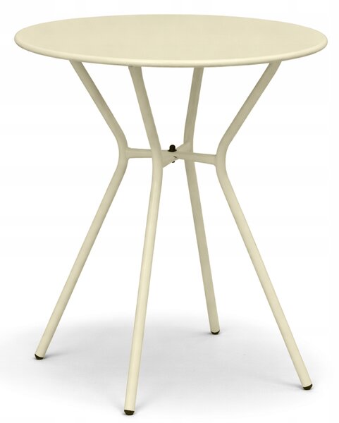 Dekorstudio Kávový stolík COMO krémový- 60 cm