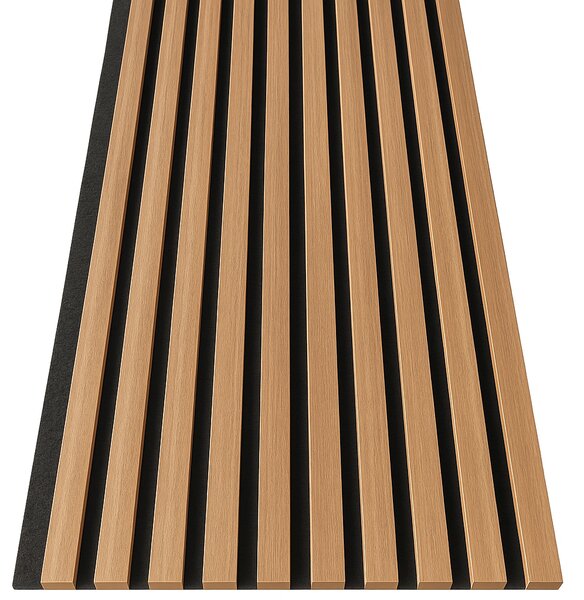 3D lamelový panel 275x46cm SLIM - dub latte