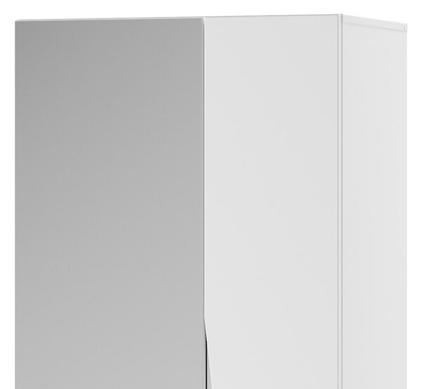 Szynaka Predsieňová skriňa Lucca 08 60 cm so zrkadlom biela
