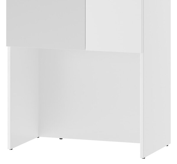 Szynaka Predsieňová skriňa Lucca 08 60 cm so zrkadlom biela