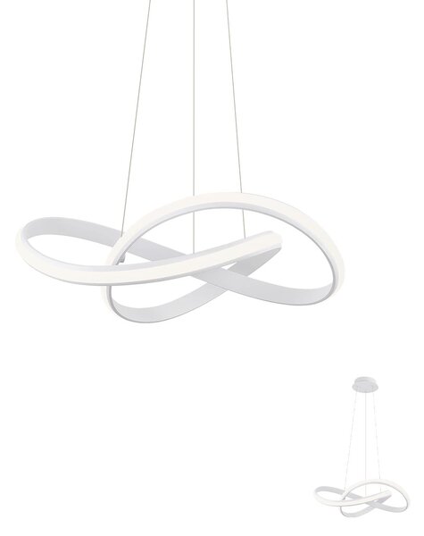 Moderné svietidlo REDO NUCLEO white LED 01-1782