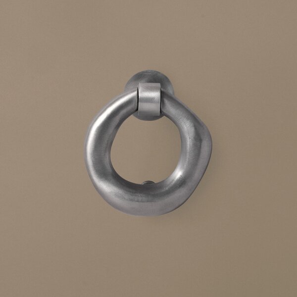 Klopadlo na dvere Orrith Brushed Aluminium