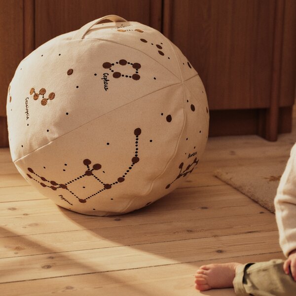 Puf Constellation Undyed Ø 50 cm