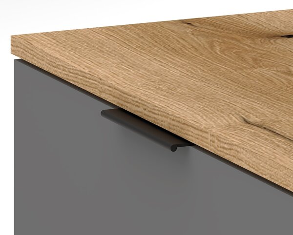 Vivaldi Predsieňová stena Nordic 65 cm dub Evoke/grafit