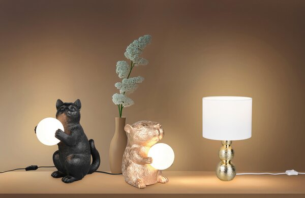 STOLNÁ LAMPA, G9, 23/25 cm - Interiérové svietidlá