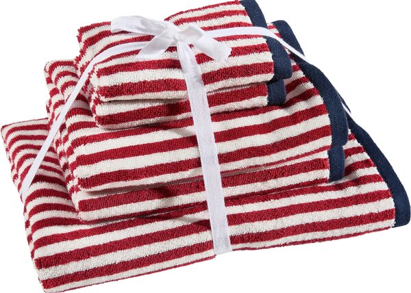 SADA FROTÉ UTERÁKOV, 30/50 cm, modrá, červená Esposa - Kúpeľňový textil, Online Only