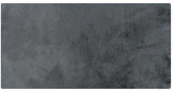 Dekorstudio Kožušinový koberec OSLO - tmavo sivý 60x85cm