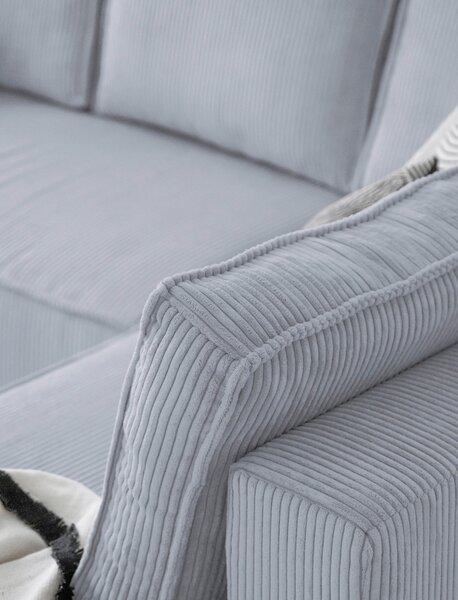 SEDACIA SÚPRAVA, textil, svetlosivá MID.YOU - Sedačky, Online Only
