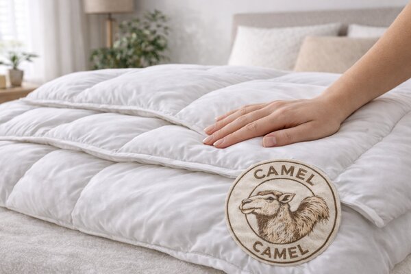Celoročný paplón z Ťavej vlny CAMEL 140x200 cm