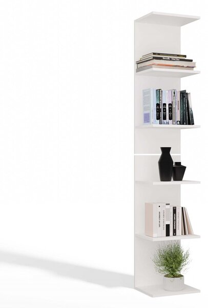 TP Living Regál FRAME 180 cm biely