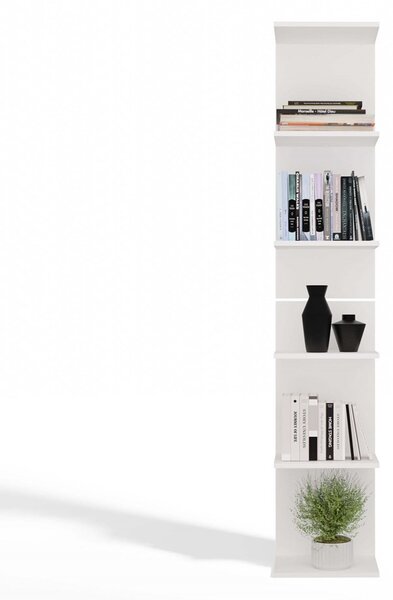 TP Living Regál FRAME 180 cm biely