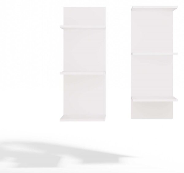 TP Living Regál FRAME 180 cm biely
