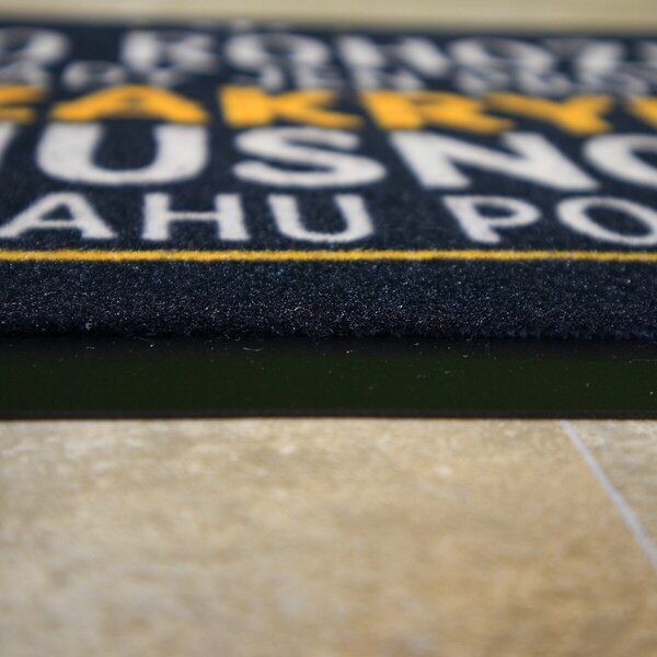 Mercury Flooring , Rohožka Hnusná podlaha 40x60 cm, 40x60, čierna
