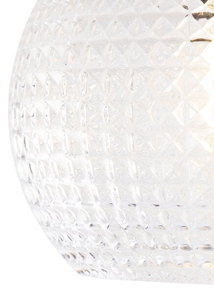 Stropné svietidlo v štýle Art Deco mosadz - Sphere