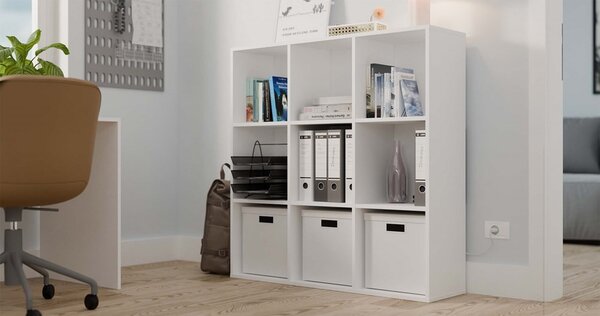 TP Living Regál Malax 110 cm biely