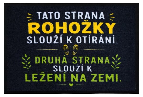 Mercury Flooring , Rohožka Slúži 40x60 cm, 40x60, čierna