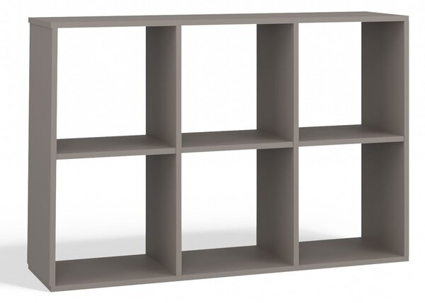 TP Living Regál Malax 110 cm šedý