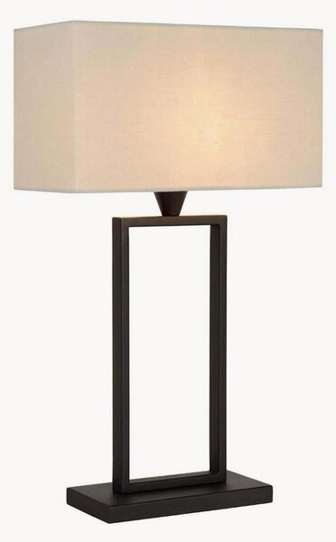 Stolová lampa's ľanovým tienidlom Bailo