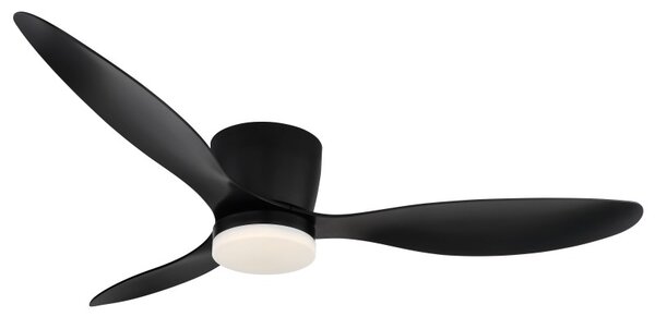 GLOBO 03666S ARMANDO stropný ventilátor so svetlom D1315mm LED 20W 2460/1450lm 3000-6500K čierna, časovač, diaľkový ovládač