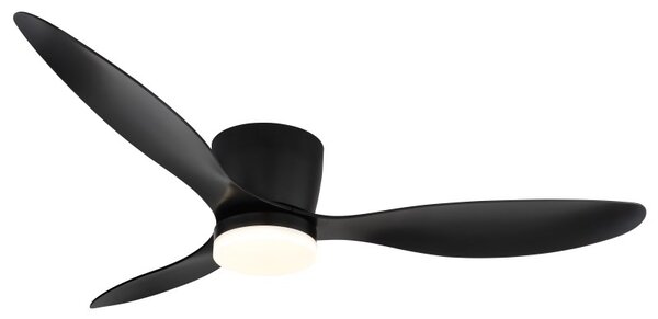 GLOBO 03666S ARMANDO stropný ventilátor so svetlom D1315mm LED 20W 2460/1450lm 3000-6500K čierna, časovač, diaľkový ovládač