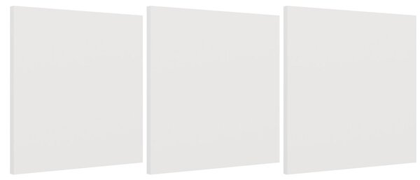 TP Living Regál MALAX 3x3 s 3 dvierkami 110 cm biely