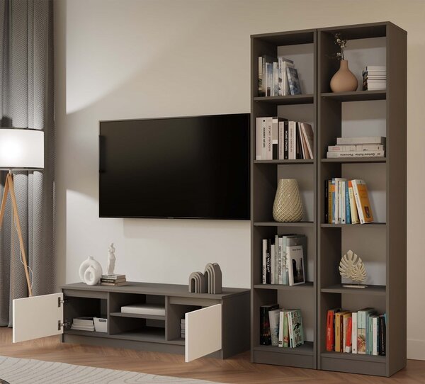 TP Living Regál Onyx R40 40 cm antracit