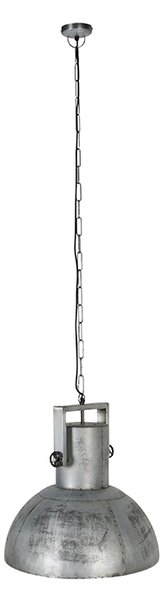 Priemyselné závesné svietidlo sivé 40 cm - Samia Sabo