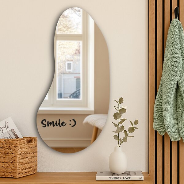 Nálepka na zrkadlo S21 – Smile