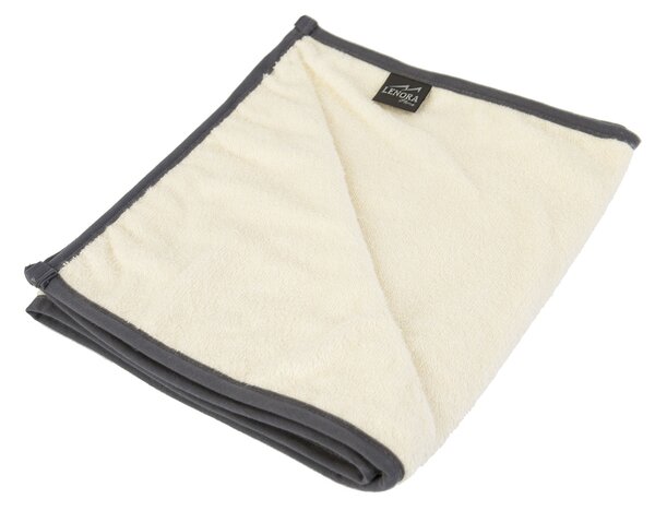 RÝCHLOSCHNÚCI BAVLNENÝ UTERÁK SPORT 30X110 CM KRÉMOVÁ