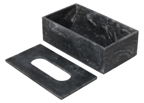 Box na vreckovky Mist Charcoal