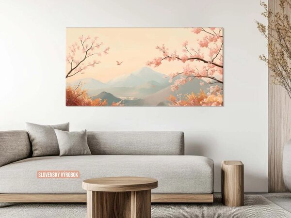 Karlsdesign.sk - Obraz na stenu | Jar v horách - 20x40
