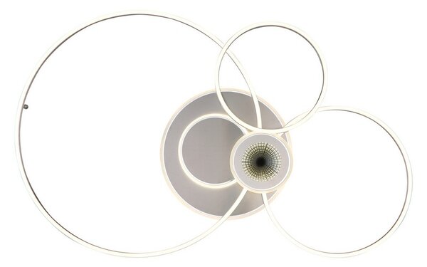 Stropné svietidlo LED 2700–6000K strieborná IP20 GLOBO lighting BELTRAN 68278-36