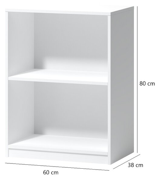 Vivaldi Regál Tatris 80 cm biely