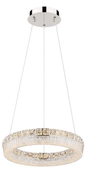 Závesné svietidlo LED 2700–6000K chrómová IP20 GLOBO lighting LAUREL 67387-24