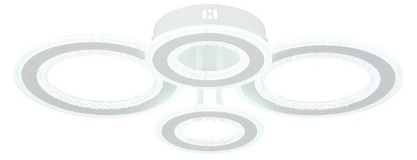 Stropné svietidlo LED 3000 / 4200 / 6500K biela IP20 GLOBO lighting ANTHONY 67372-54