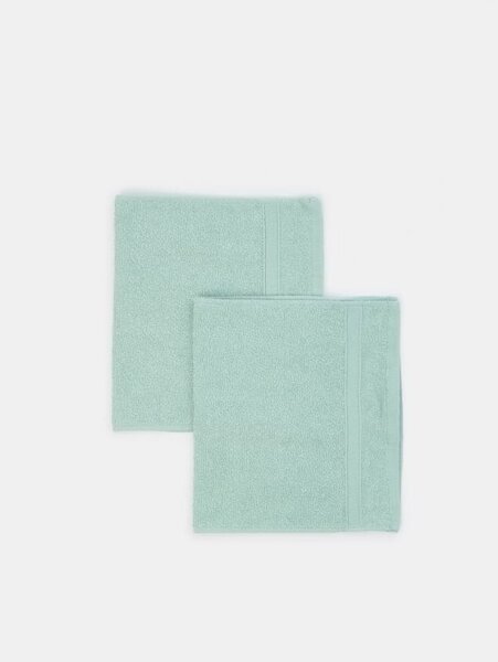 Sinsay - Bavlnené uteráky 2 ks - mätová zelená
