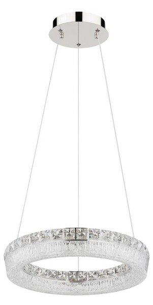 Závesné svietidlo LED 2700–6000K chrómová IP20 GLOBO lighting LAUREL 67387-24